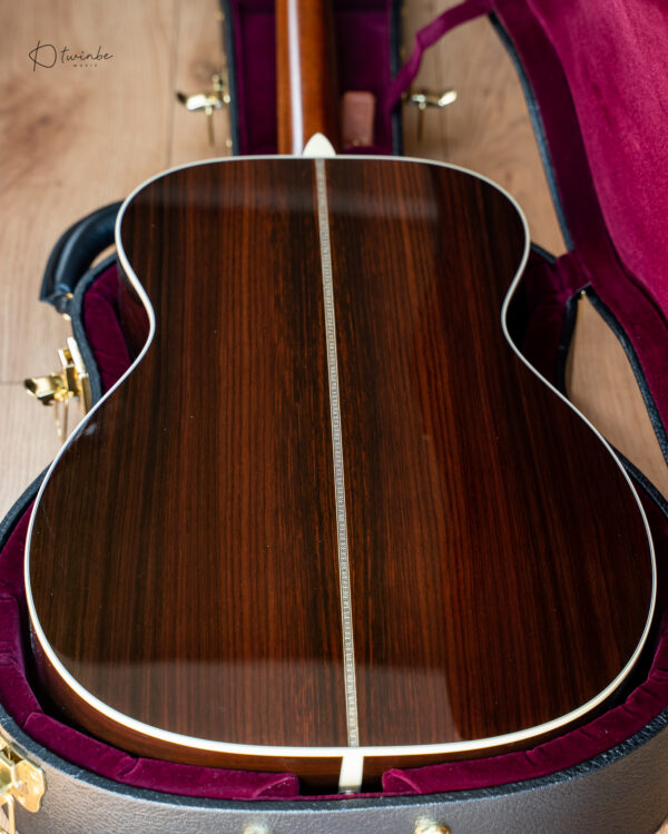 Martin OMJM John Mayer 20th Anniversary Acoustic-electric Platinum Gray Burst Limited Edition - Image 6