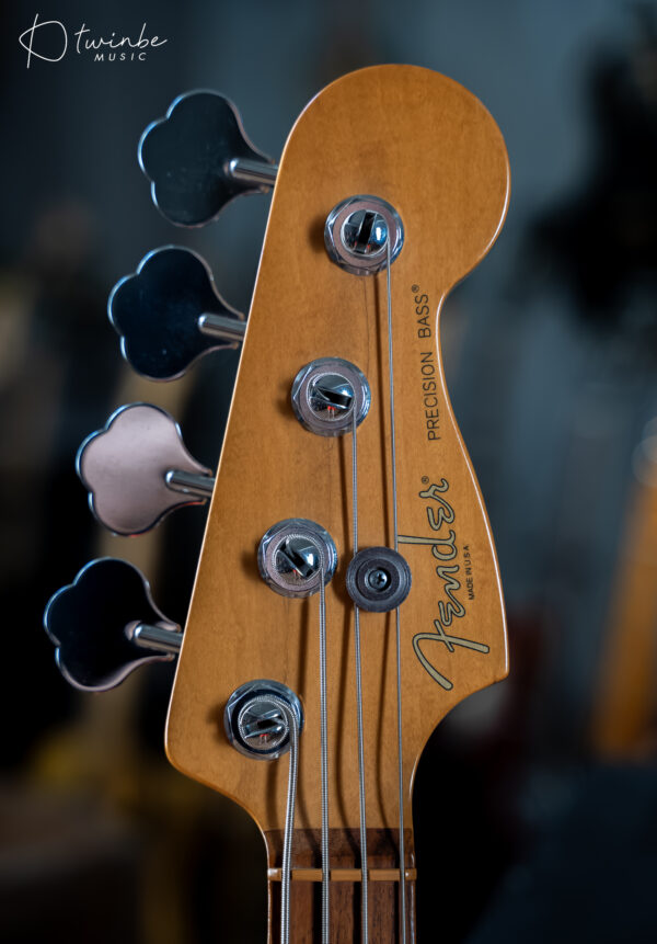 Fender American Standard Precision Bass Sunburst - Image 4