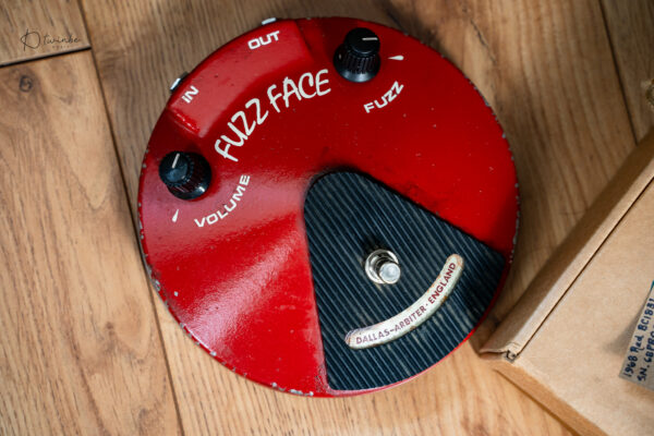 Ivor by Dustin Francis Fuzz Face Red 1968 BC183 - Image 2