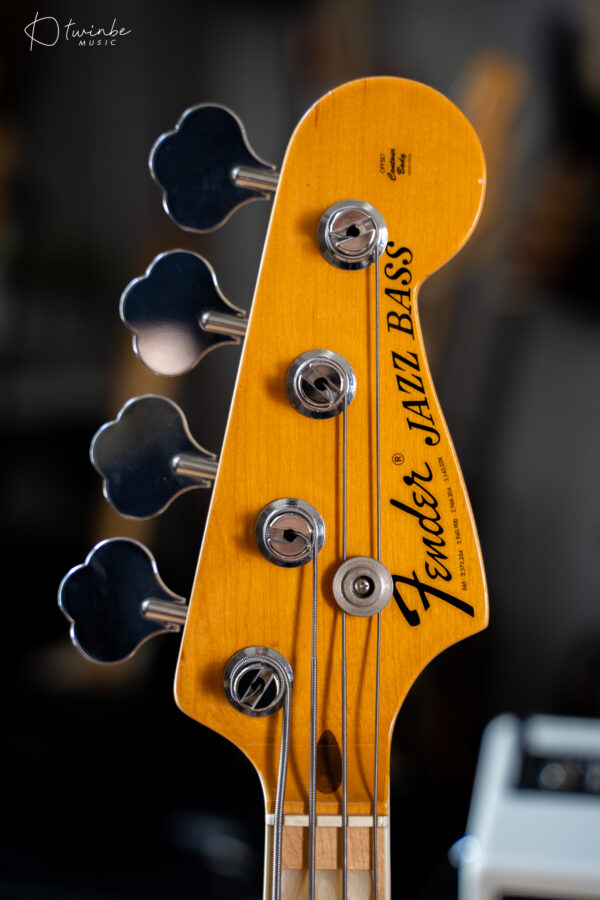 FENDER AMERICAN ORIGINAL '70S JAZZ BASS BLACK - Image 4