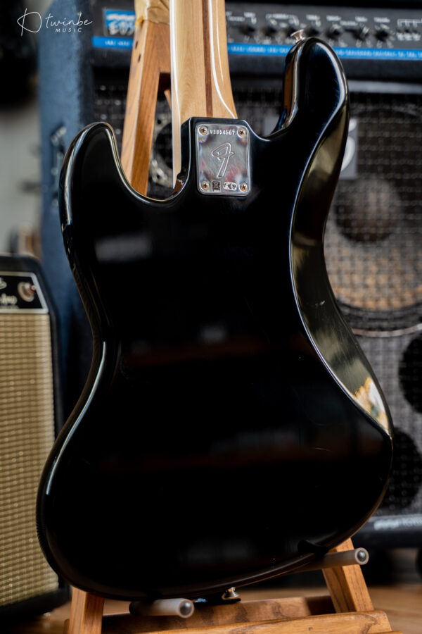 FENDER AMERICAN ORIGINAL '70S JAZZ BASS BLACK - Image 9