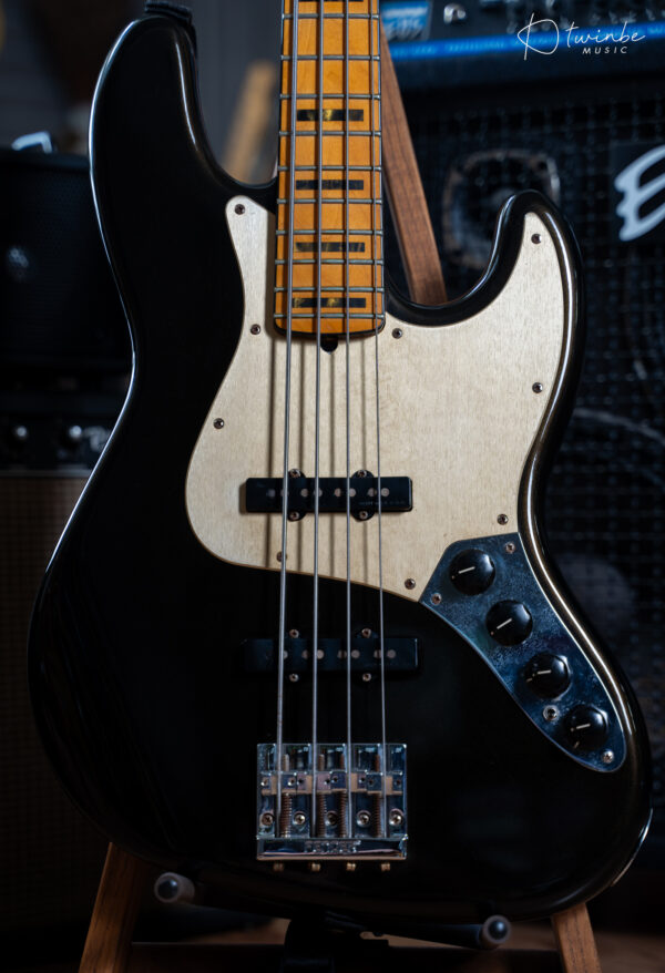 Fender American Ultra I Jazz Bass 4 String Texas Tea - Image 5