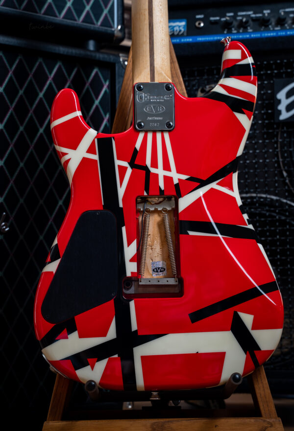 Charvel USA EVH Art Series Red /White / Black - Image 5