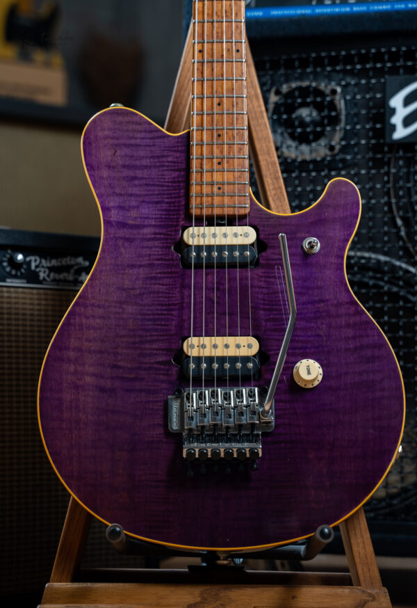 Ernie Ball Music Man Eddie Van Halen Signature Purple Translucent