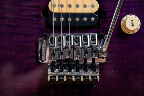 Ernie Ball Music Man Eddie Van Halen Signature Purple Translucent - Image 4