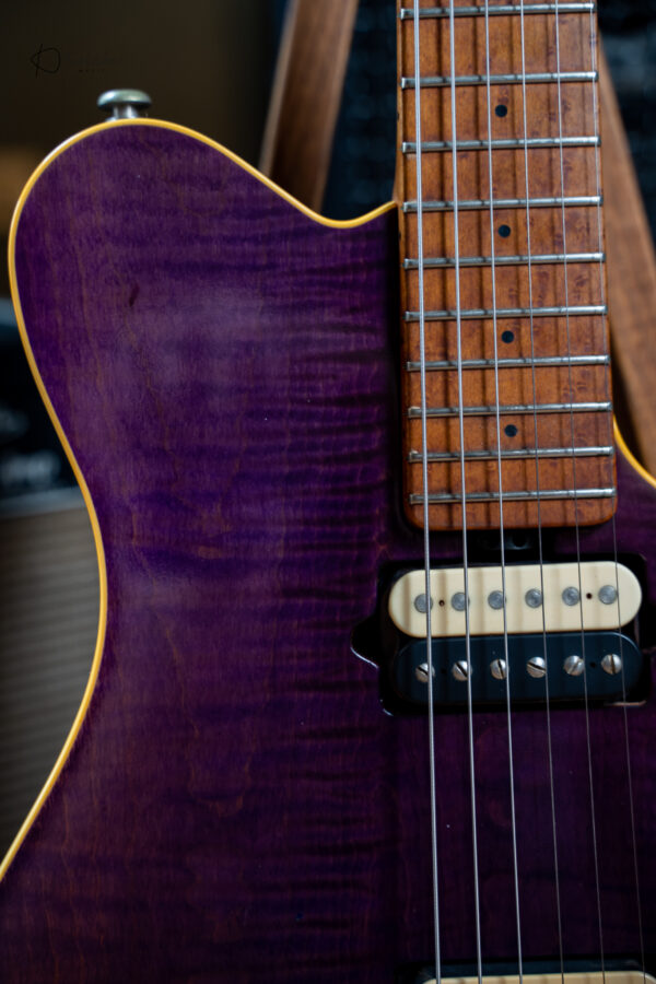 Ernie Ball Music Man Eddie Van Halen Signature Purple Translucent - Image 5