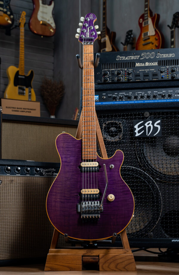 Ernie Ball Music Man Eddie Van Halen Signature Purple Translucent - Image 2