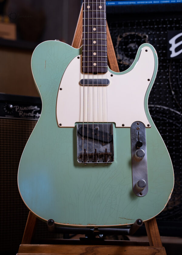 Fender Masterbuilt Paul Waller 1960 Telecaster Custom Relic Daphne Blue