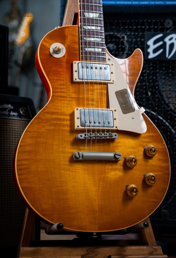 2016 Gibson Custom Shop Les Paul 58 Mark Knopfler Aged - Image 3