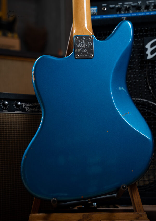 2012 Fender 50th Anniversary Jaguar Lake Placid Blue - Image 9