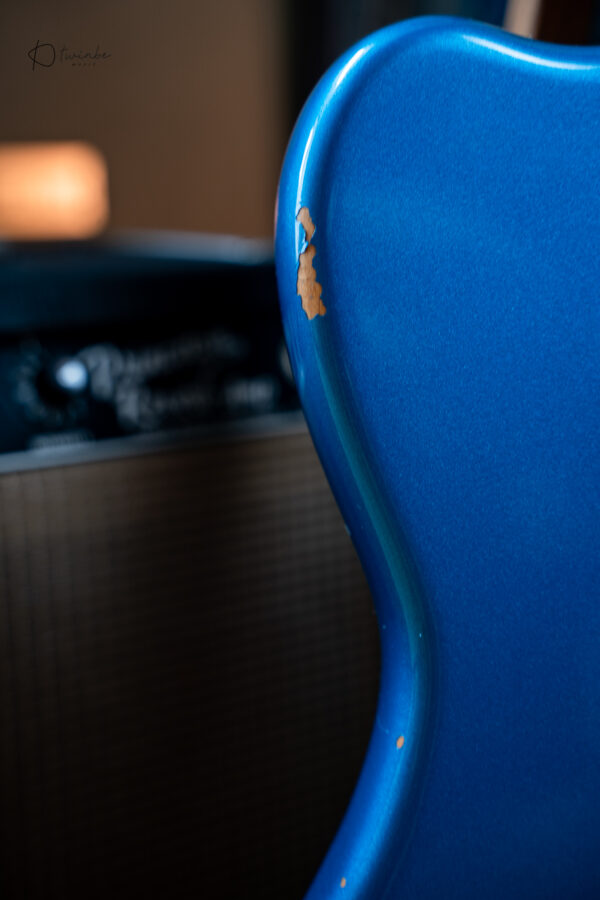 2012 Fender 50th Anniversary Jaguar Lake Placid Blue - Image 11