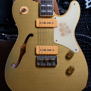 Bruno Guitars TN-295 Relic Brass Powder Gold
