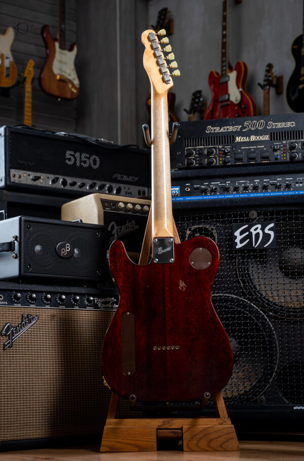 Bruno Guitars TN-295 Relic Brass Powder Gold - Image 6