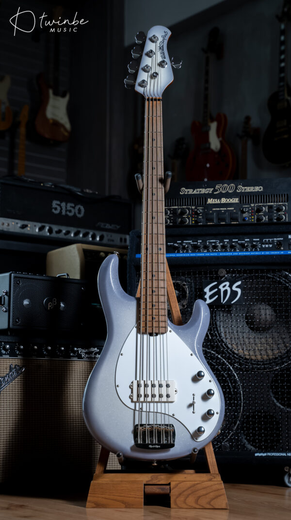Ernie Ball Music Man StingRay 5 Special H Snowy Night - Image 3