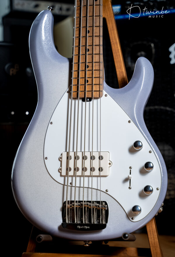 Ernie Ball Music Man StingRay 5 Special H Snowy Night - Image 6