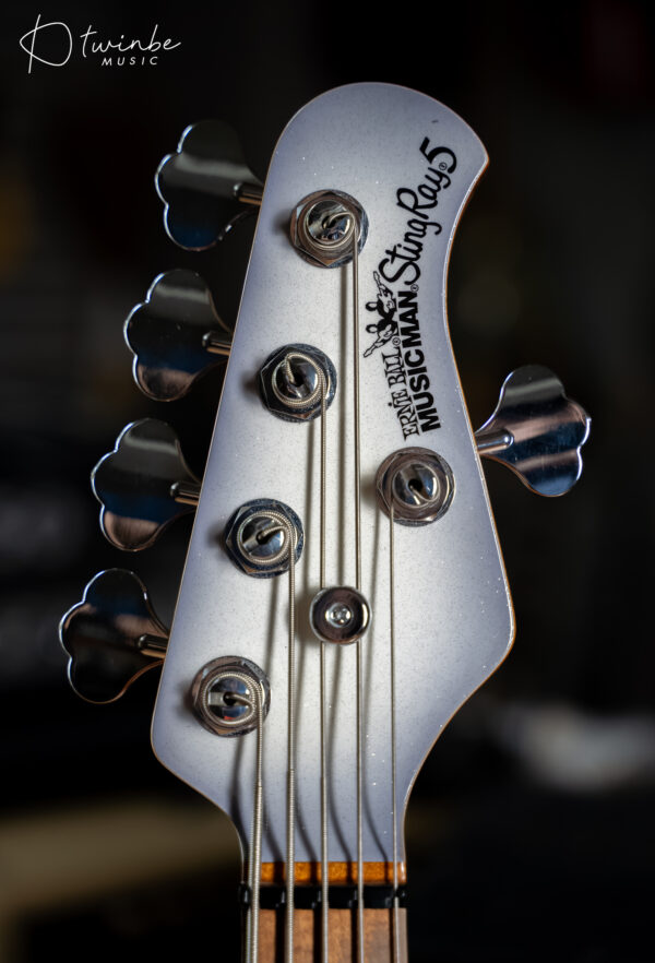Ernie Ball Music Man StingRay 5 Special H Snowy Night - Image 4