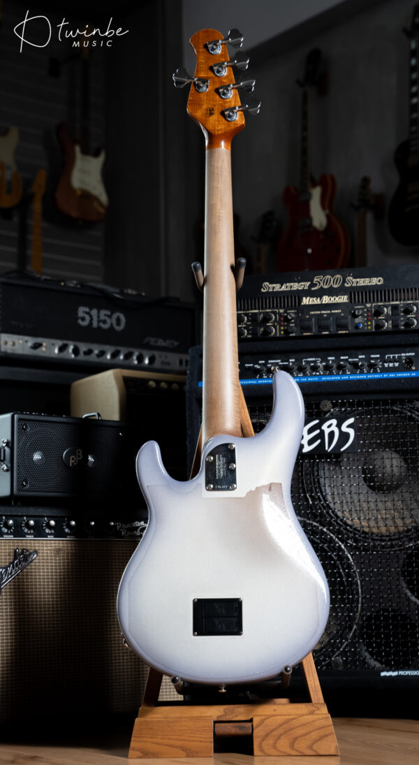Ernie Ball Music Man StingRay 5 Special H Snowy Night - Image 7