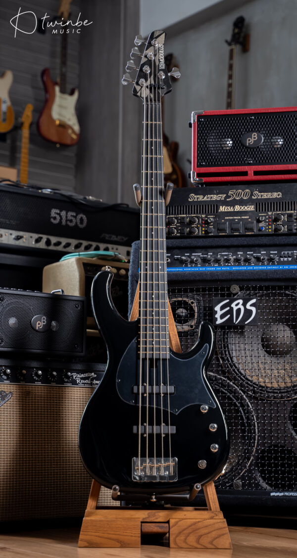 Modulus Flea signature 5 string JJ - Black - Image 3