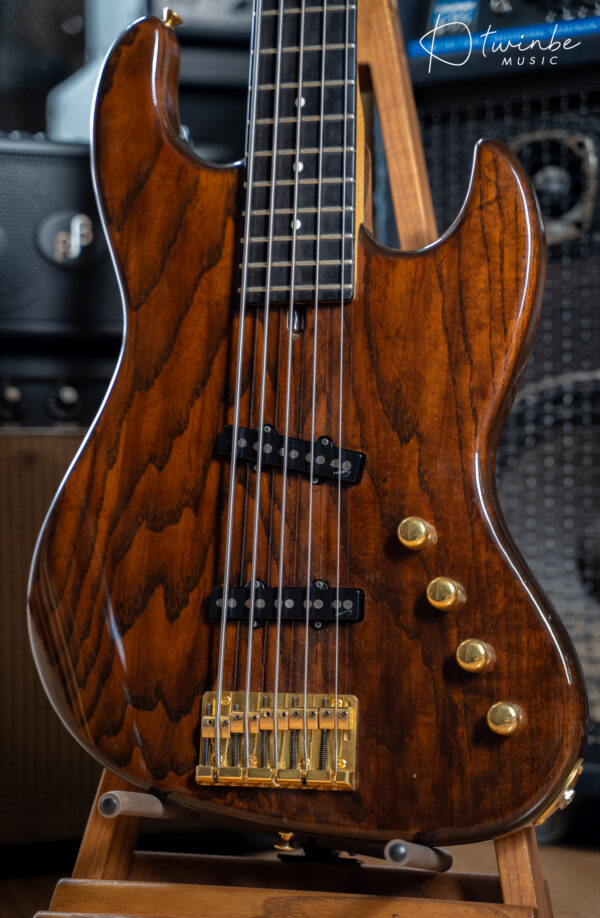 Moon JJ-5 Bass LightWeight Swamp Ash