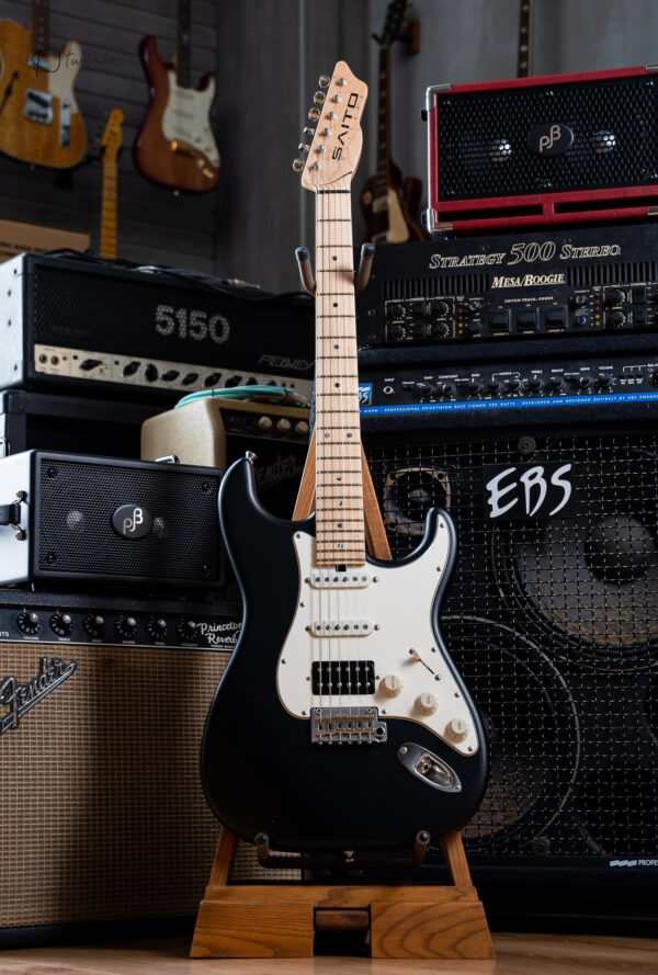 Saito Guitars S-622CS Black - Image 3