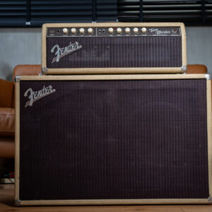 90's Fender Tone Master Custom Shop Head with Fender Tone Master 2x12 Cabinet