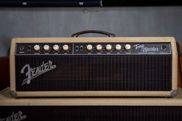 90's Fender Tone Master Custom Shop Head with Fender Tone Master 2x12 Cabinet - Image 2