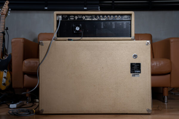 90's Fender Tone Master Custom Shop Head with Fender Tone Master 2x12 Cabinet - Image 5
