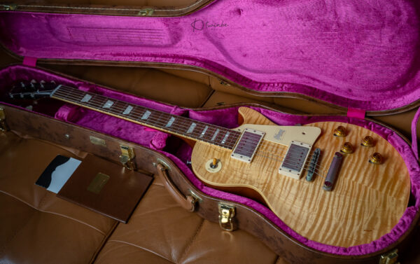 2017 Gibson Custom Shop 1959 Les Paul Standard Reissue VOS Hand Selected Natural - Image 8