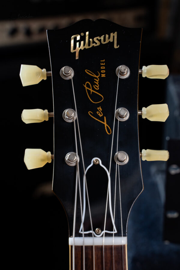 2017 Gibson Custom Shop 1959 Les Paul Standard Reissue VOS Hand Selected Natural - Image 3