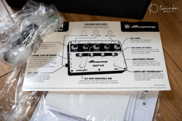 Ampeg SGT-DI Bass Preamp Pedal and DI - Image 4