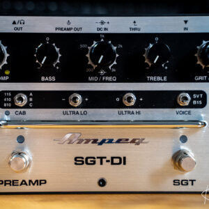 Ampeg SGT-DI Bass Preamp Pedal and DI