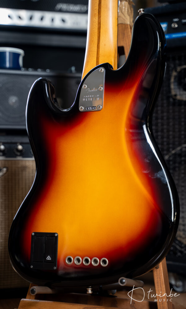 Fender American Ultra II Jazz Bass V Ultraburst Ebony Neck - Image 9