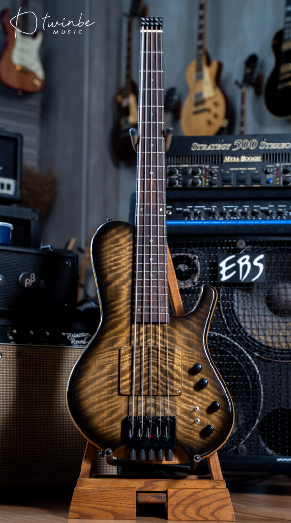 Headless Thailand Custom 5 String Bass - Image 3