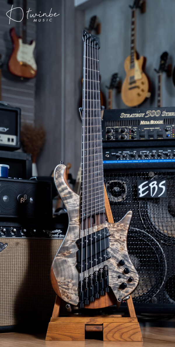 Ibanez EHB1506MS-BIF Headless Bass Black Ice Flat - Image 3