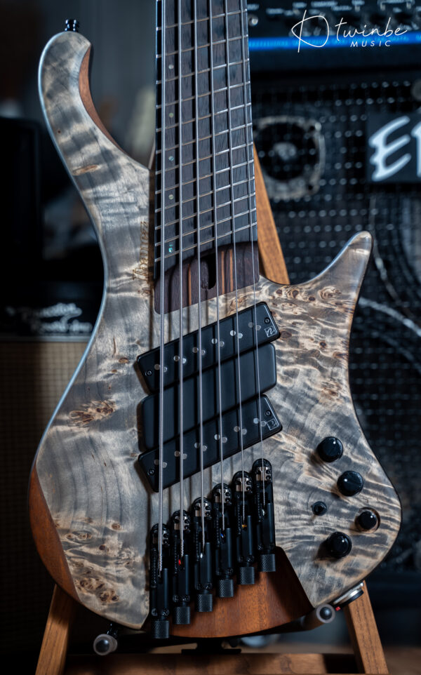 Ibanez EHB1506MS-BIF Headless Bass Black Ice Flat - Image 4