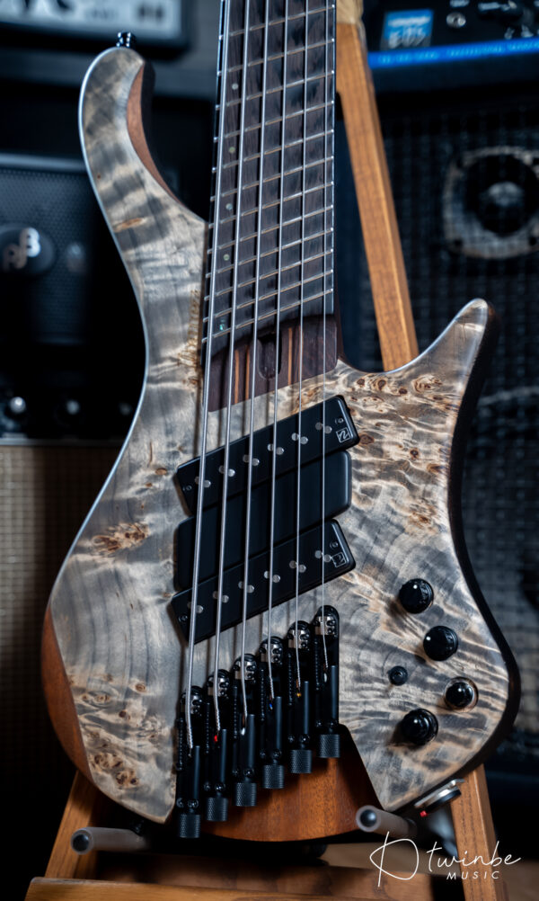Ibanez EHB1506MS-BIF Headless Bass Black Ice Flat - Image 5