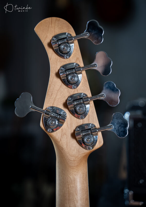 Fclef Custom Jazz 5 String Bass Natural - Image 8