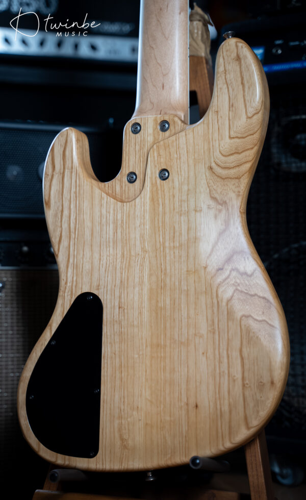 Fclef Custom Jazz 5 String Bass Natural - Image 9
