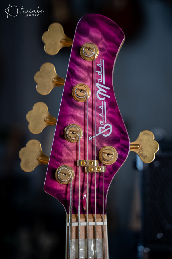 Bassmods Mod5 Purple Gold Hardware - Image 4