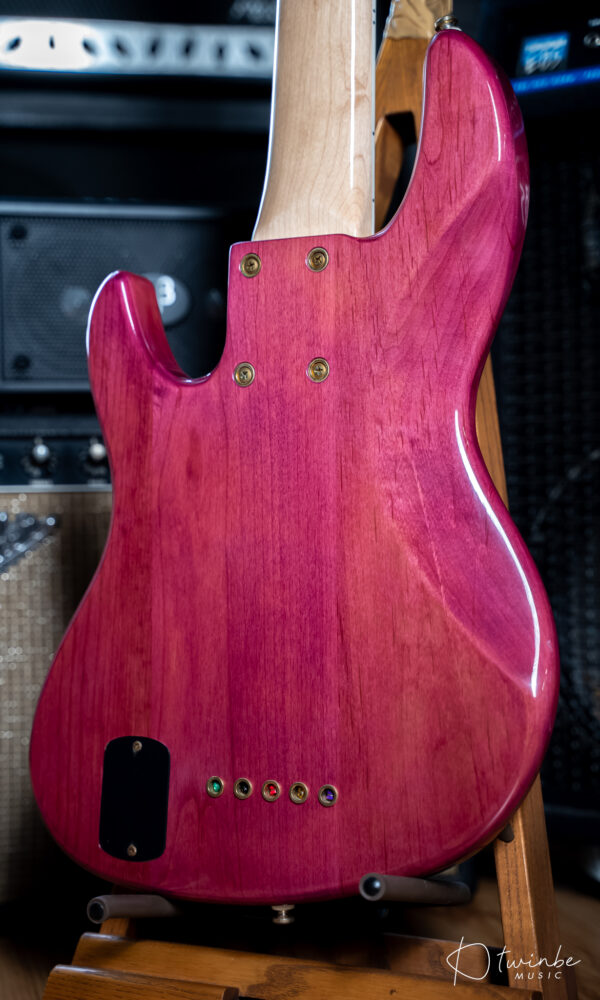 Bassmods Mod5 Purple Gold Hardware - Image 9