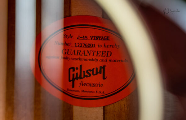 2016 Gibson J-45 Vintage - Image 5