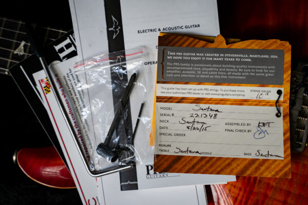 PRS Santana Signature Retro - Image 8