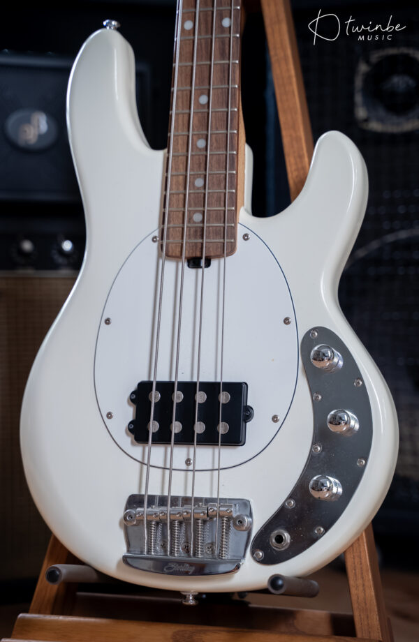 Sterling by Music Man StingRay Short-Scale Bass Olympic White