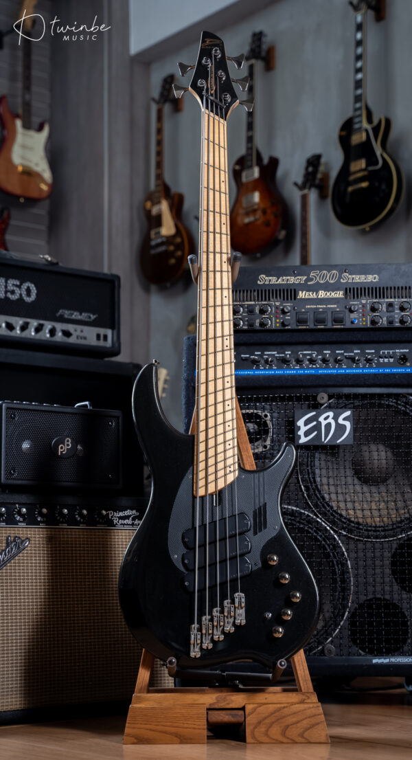 Dingwall NG3 5 string Bass Metallic Black - Image 3