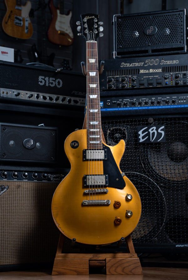 2008 Gibson Custom Shop "Inspired By" Joe Bonamassa Aged Les Paul Goldtop - Image 3