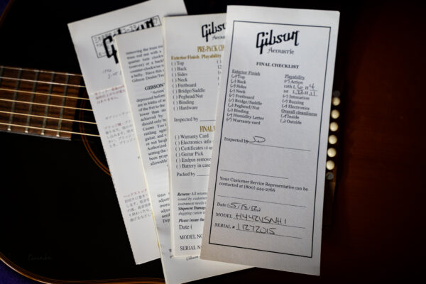 2012 Gibson 1942 J45 Legend - Image 10