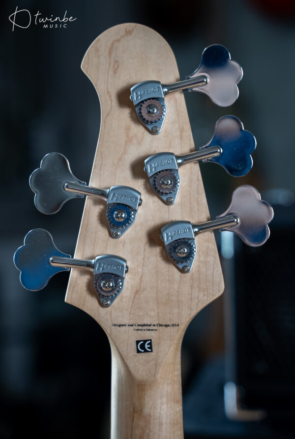 Lakland 55-01 Deluxe Spalted Maple - Image 8