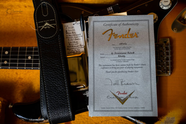 Fender Masterbuilt 1963 Stratocaster Relic by Todd Krause - Image 8