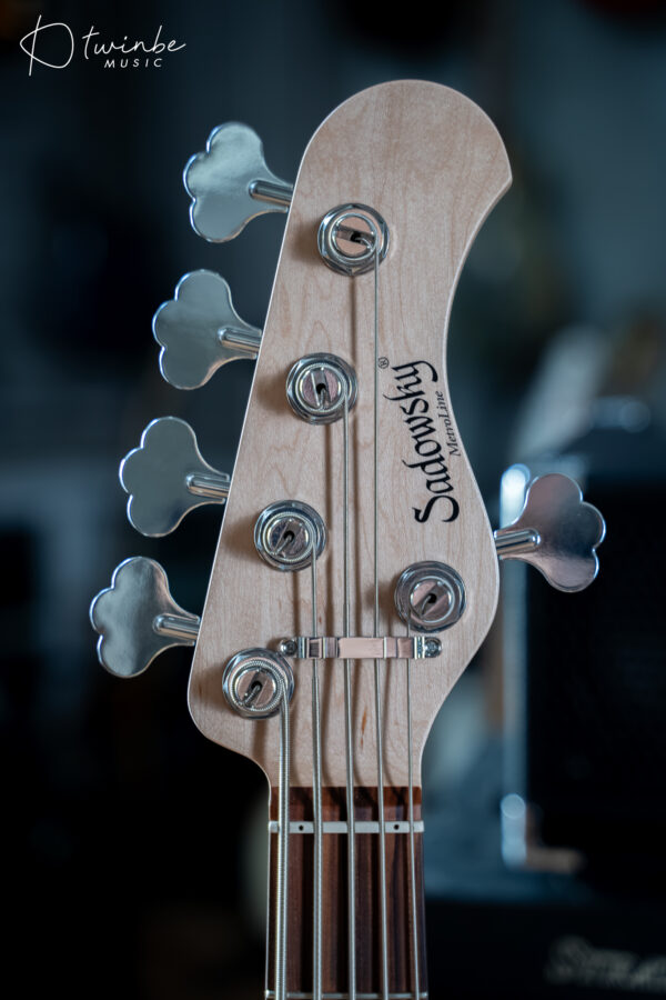 Sadowsky Metroline 21 Fret Vintage J/J Solid Dark Lake Placid Blue - Image 4