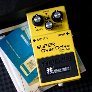 Boss SD-1W Super OverDrive WAZA CRAFT (Silver Screw)